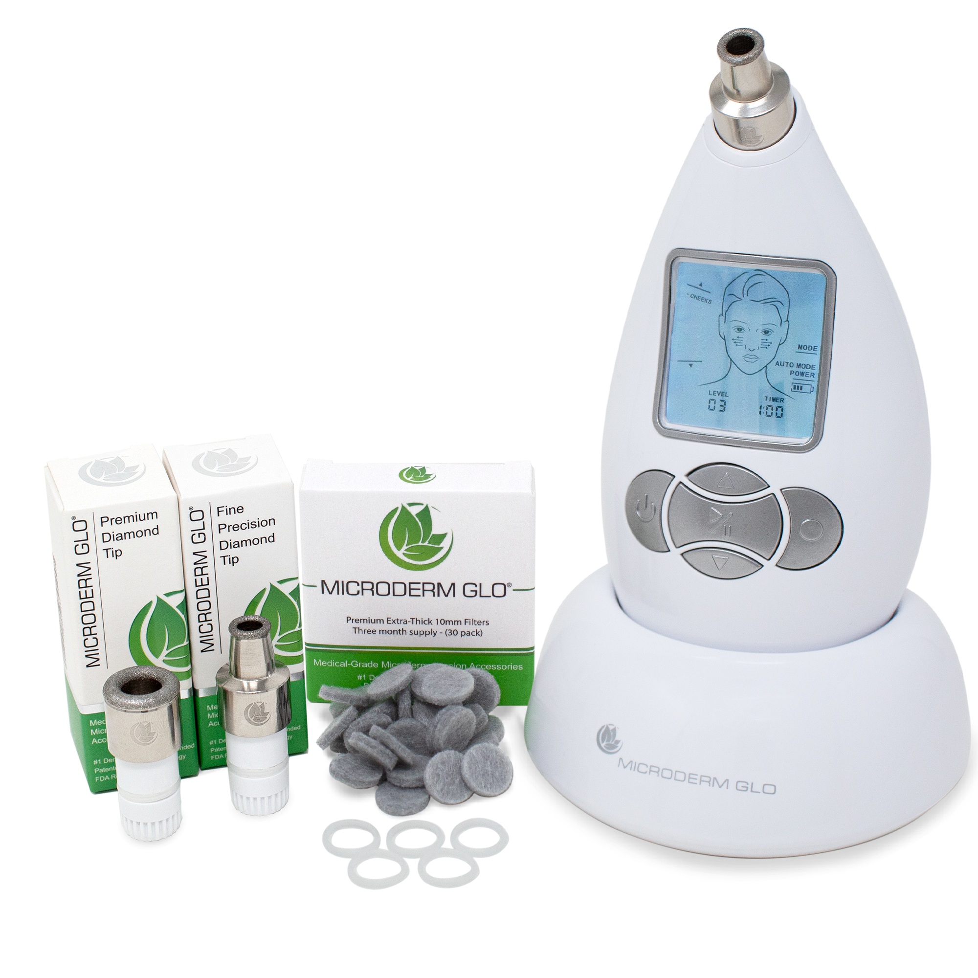 Microderm Razor Subscription Microderm GLO Complete Skincare Microdermabrasion Bundle – Microderm GLO®
